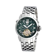 Roebelin & Graef Herrenarmbanduhr Karthago Stahl / Gr�n