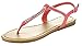 Top Moda Yt-47 Womens Flat Thong Buckle Sling Back Sandals