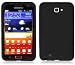 BLACK Silicone Gel Skin Case Cover for Samsung Galaxy Note GT-N7000 i9220