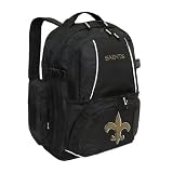 Concept One New Orleans Saints Black Trooper Backpack