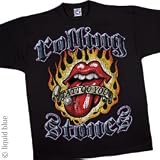 ROLLING STONES T-Shirt - Stones Tattoo (Black)