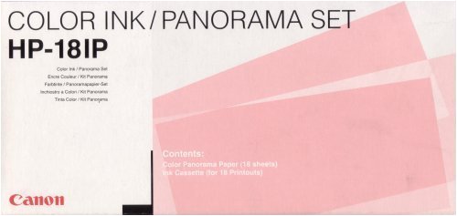 Office Product: Canon HS 18IP Color Panoramic Ink/Paper Set