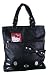Hello Kitty Tote Fold Over Black Handbag ST# HM3067162