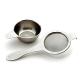 Norpro Decorative Tea Strainer with Cup