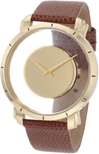 Akribos XXIV Men's AK412YG Spacely Floating Gold-Tone Watch