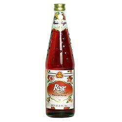 ABC Rose Flavored Syrup, 21.3 Fluid Ounce Bottle (Pack of 2)