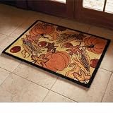 Fall Autumn Harvest Door Mat Rug 42 x 30