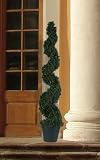 4  Cedar Spiral Artificial Tree Topiary Plant