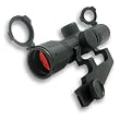 NcStar 4X30E Red and Green Illuminated Rubber Mini 14 and Mini 30 Scope/ Side Mount/Ruby Lens (SEECRMQ430R)