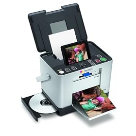 Epson PictureMate Zoom (PM290) Photo Lab Printer (Silver)