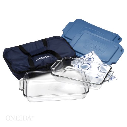 Anchor Hocking 6 Piece Bake 'N' Take Set