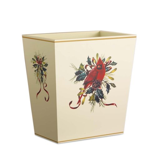 Lenox Winter Greetings Waste Basket