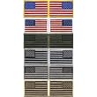 United States of America - US FLAG PATCHES - Regular & Reverse (2' x 3')