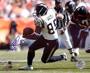Antonio Gates signed San Diego Chargers 8X10 Photo