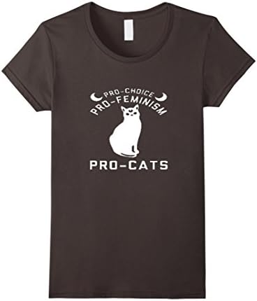 Women's TShirt Baseball Pro-Choise Pro-Feminism Pro-cats Large Asphalt