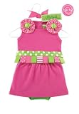 Little Sprout Crop Top with Shorts By Mud Pie 0-6 Months