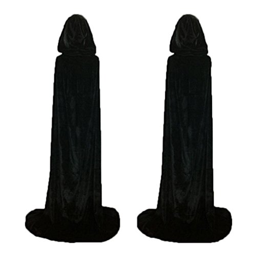 Juanshi Unisex Hooded Cloak Role Play Costume Halloween Party Cape