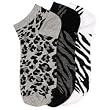Lot Of 3 Pairs Womens Assorted Wild Anklet Ped Socks