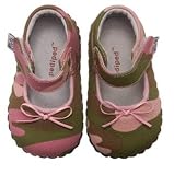 Pediped Pink Camo Soft Soled Shoes - Jane Pink size 6-12 months