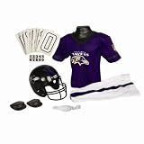 Franklin Baltimore Ravens DELUXE Youth Helmet and Football Uniform Set (Medium)