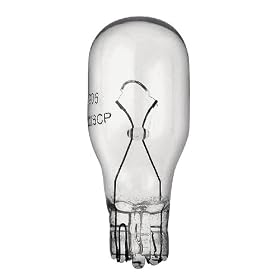 Hinkley Lighting 0912 12 Watt T5 Wedge Base Light Bulb, Bright White by Hinkley