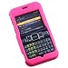 Crystal Hard Rubberized Hot Pink Cover Case for Sanyo SCP-2700 Sprint + Pink Swivel Belt Clip [WCM67]