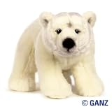 Webkinz Signature Endangered Species Polar Bear 2010 Release + Free Glow In The Dark Symbols 12 Piece Pack Of Symbolz Bandz Of Kids Silly Rubber Bracelets by Magix