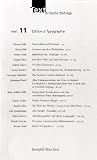 Produkt-Bild: Text. Kritische Beitr&auml;ge: Text, H.11 : Edition & Typographie: HEFT 11