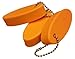 3 Pack ORANGE Floating Keychain key floats -Polyurethane Foam- 6