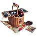 Outdoor Living : Doppio Vino Picnic Basket for 2 by Sutherland