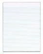 TOPS Narrow Rule Legal Pads, 8.5 x 11 Inches, Gum Top, 50 Sheets/pad, 12-Pack, White (7529)