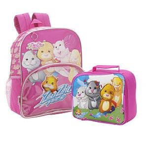 Zhu Zhu Pets Backpack and Lunch Box Kit - Pink by