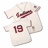 Cleveland Indians Authentic 1948 Bob Feller Home Jersey by Mitchell & Ness