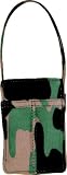 Nicole Miller Camouflage Universal Cell Phone Carry Case with Hand Strap, Brown