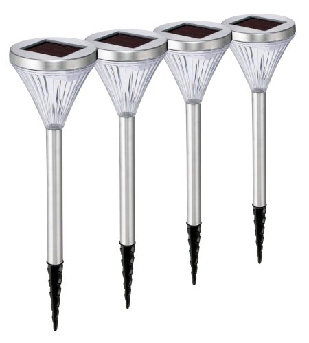 Stellar 1065 Solarleuchte Metalica Set 4 St&uuml;ck