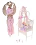 Barbie & Krissy - Bedtime Baby W/ Musical Crib (2000)