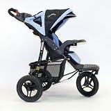 Urban Advantage Stroller in Vista Blue Color: Leaf Green