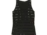 August Silk Sequin Sleeveless Shirt