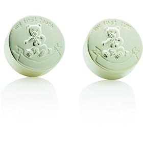  Elegant Baby Silver-plated Keepsake First Tooth And Curl Boxes