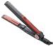 Conair S1CS Professional Straightener with Ceramic Technology Omega Curved Plates, Black and Red