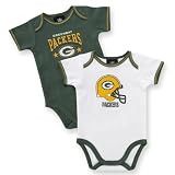 GreenBayPackersTwoPackBodysuit,18Months