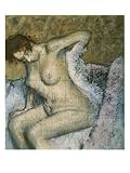 After the Bath Art Giclee Poster Print by Edgar Degas, 18x24
