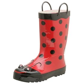 Western Chief Women's Ladybug Rain Boot