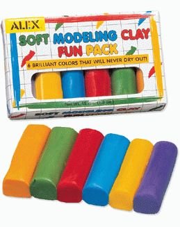 Childrens Toyshop  Toys : Alex Soft Modeling Clay Fun Pack