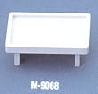 Dollhouse Miniature Bed Tray in Painted Wood