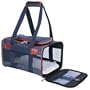 Sherpa Original Deluxe Medium Pet Carrier, Navy and Red