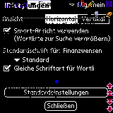 Finanzwesen Woerterbuch fuer Palm OS downloadable Software