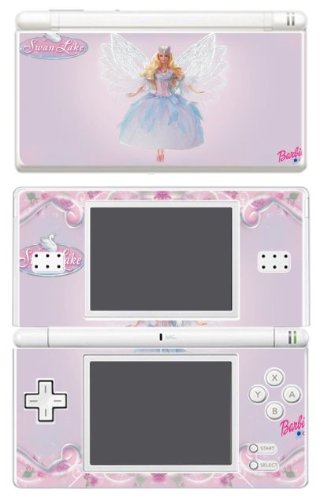 Barbie Dolls Dress Up Games Decal Cover Vinyl Skin Protector 1 for Nintendo DS Lite