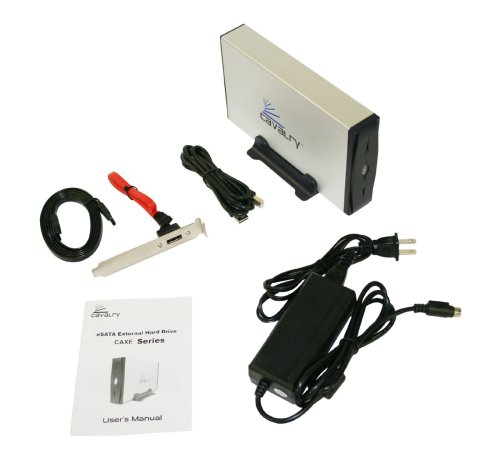 Cavalry Storage CAXE Series CAXE37750 750 GB USB / eSATA External Hard Drive - Includes eSATA Kit