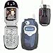 Krusell 83152 Elastic Multidapt for Motorola V300/303/400/500/525 Series Mobile Phones (Black/Clear)